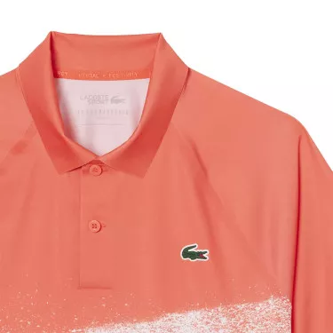 Lacoste Tennis Novak Djokovic Player Blue / White Polo