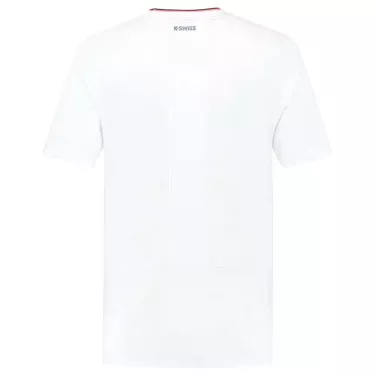 K-Swiss Hypercourt Mesh Crew T-Shirt Petrol Blue