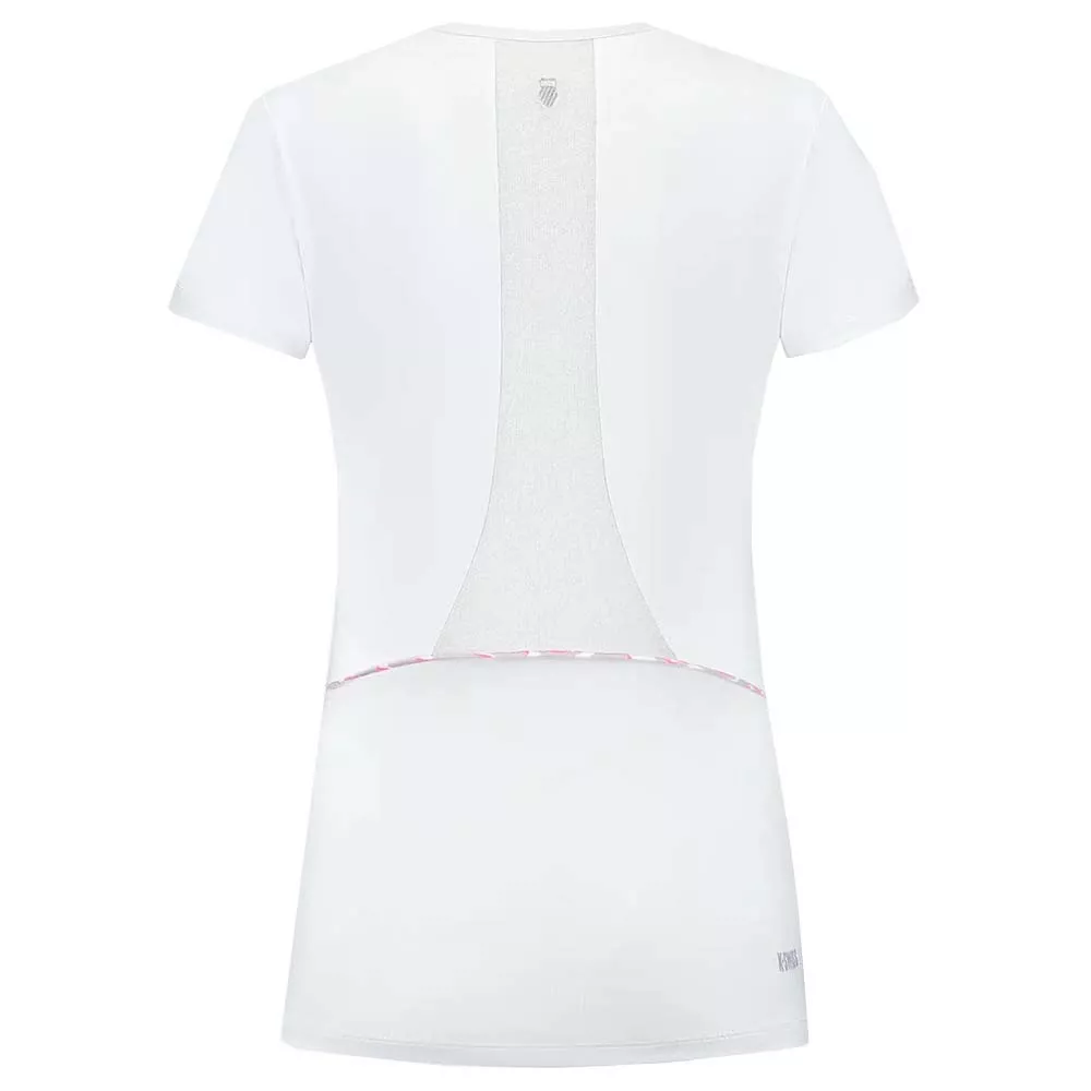K-Swiss Hypercourt Round Neck Top 2 White T-Shirt