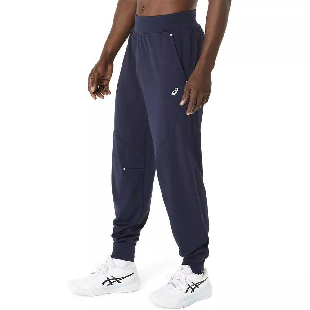 Asics Logo Navy Blue Pants