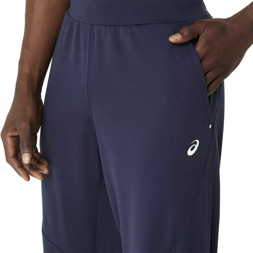Asics Logo Navy Blue Pants