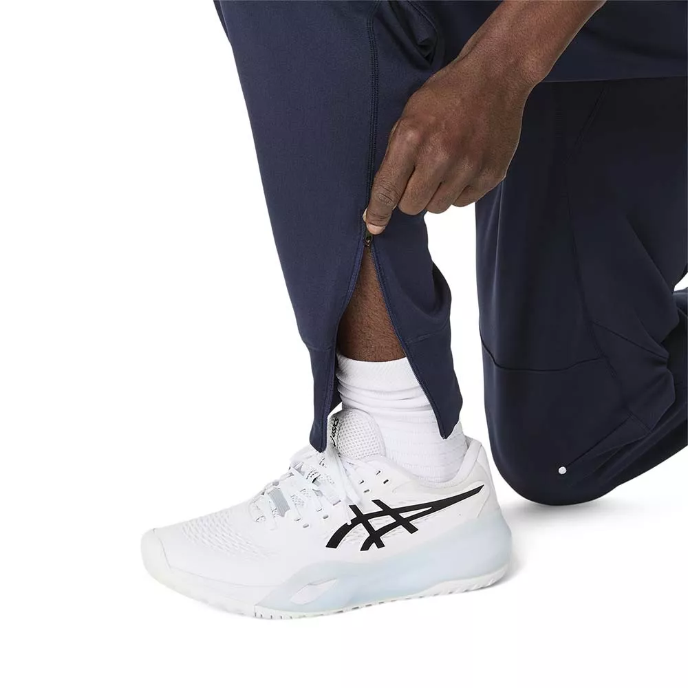 Asics Logo Navy Blue Pants