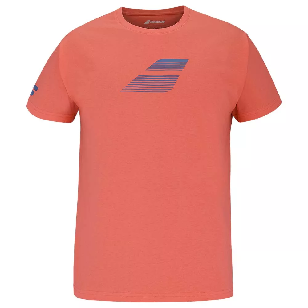 Babolat Exercise Big Flag Blue / Orange Tee