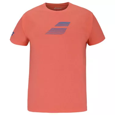 Babolat Exercise Big Flag Blue / Orange Tee