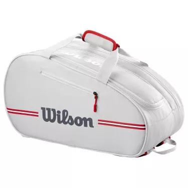 Wilson Team Padel Heather Grey / Red bag