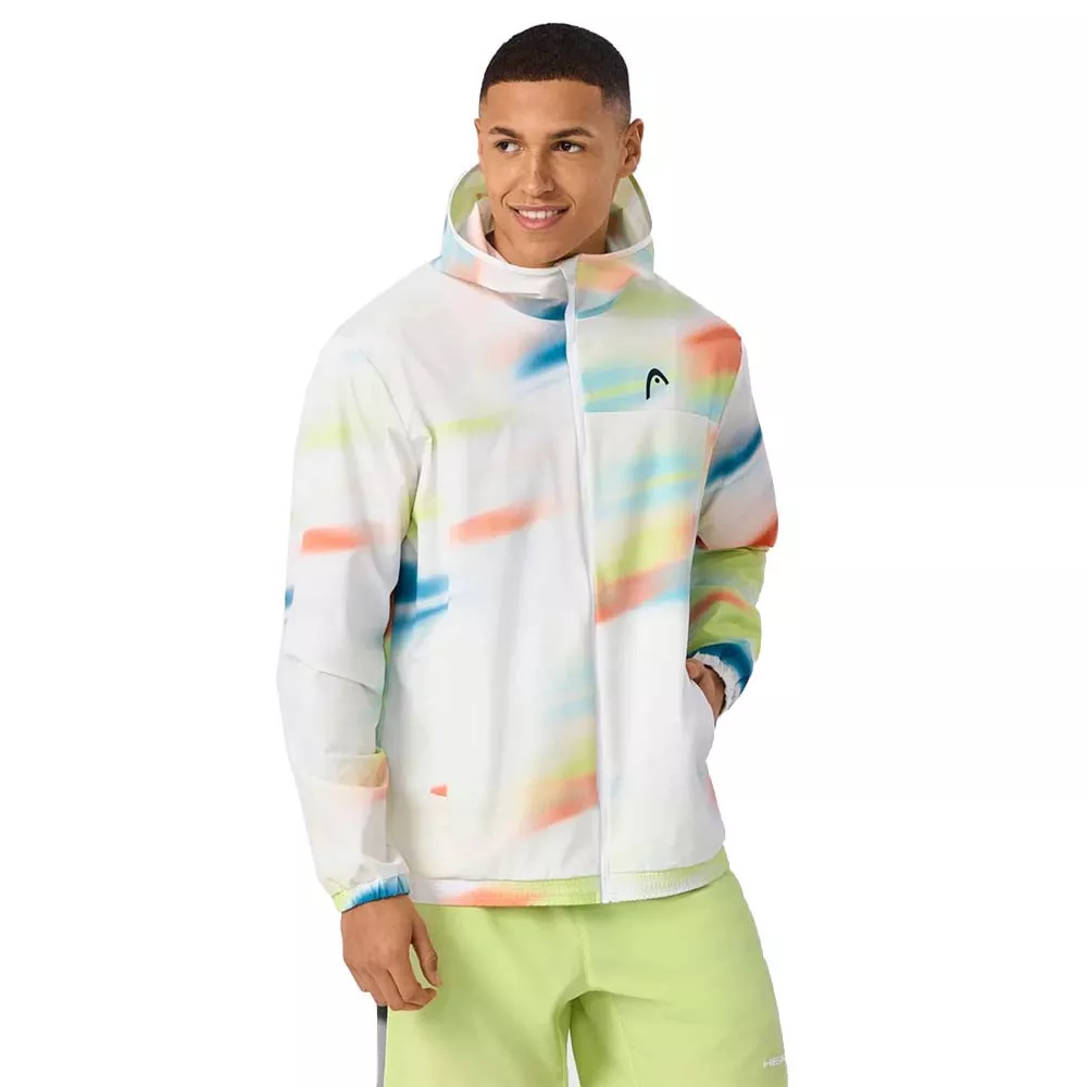 Head Club 25 Zip Jacket White