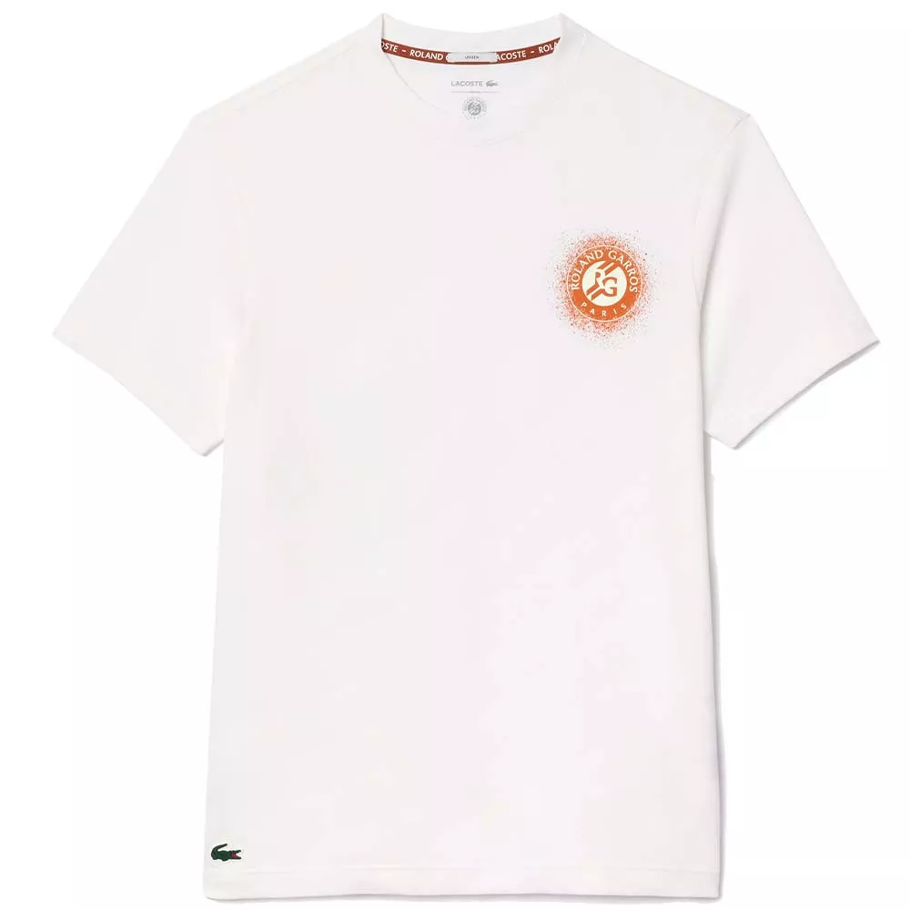 Lacoste Tennis Roland Garros White T-Shirt