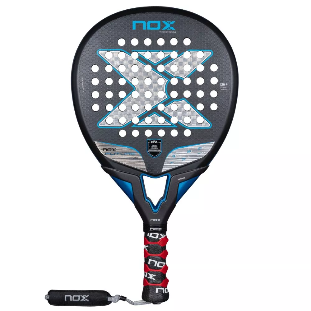 Raquette De Padel NOX Future Attack 12k Alum – Pour Jeu Offensif, équilibre Puissance/contrôle – Joueurs Avancés