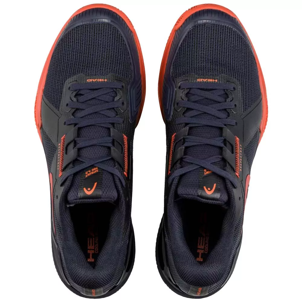 Head Sprint Pro 4.0 Dark Blue / Red Shoes
