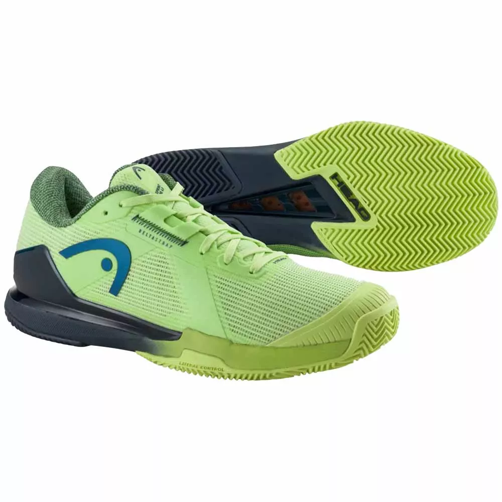 Head Sprint Pro 4.0 Clay Dark Blue / Red Shoes