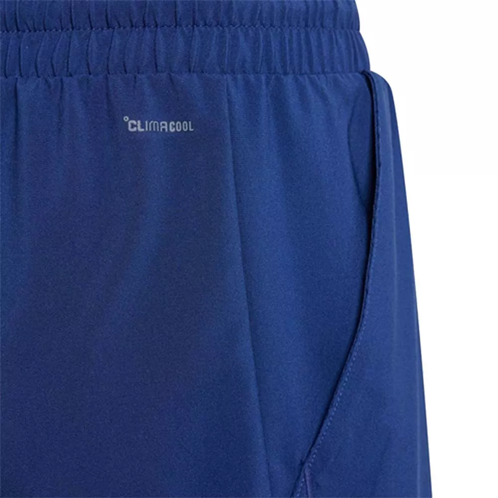 Adidas Junior Club 3 Stripes Navy Short
