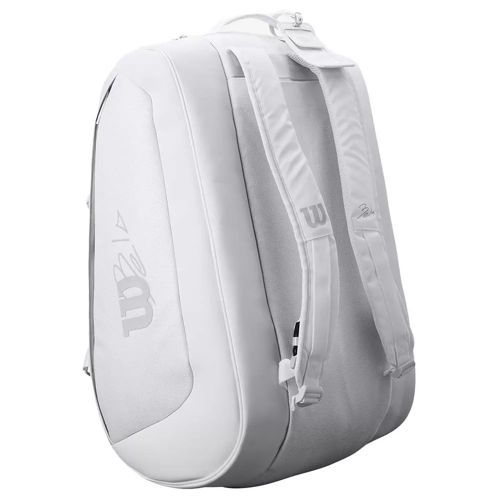 Wilson BELA Super Tour White Padel Bag