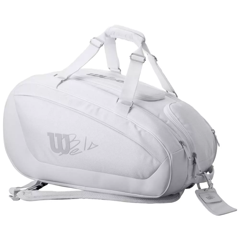 Wilson BELA Super Tour White Padel Bag