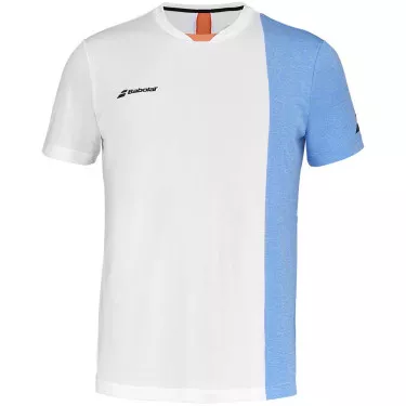 Babolat Play Crew Neck White T-Shirt