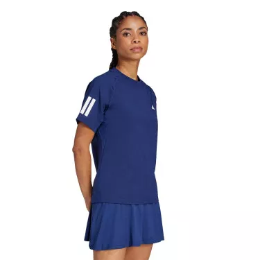 Adidas 3 Stripes Women T-shirt Black