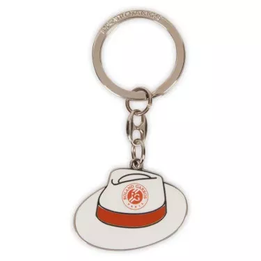Roland Garros yellow key ring