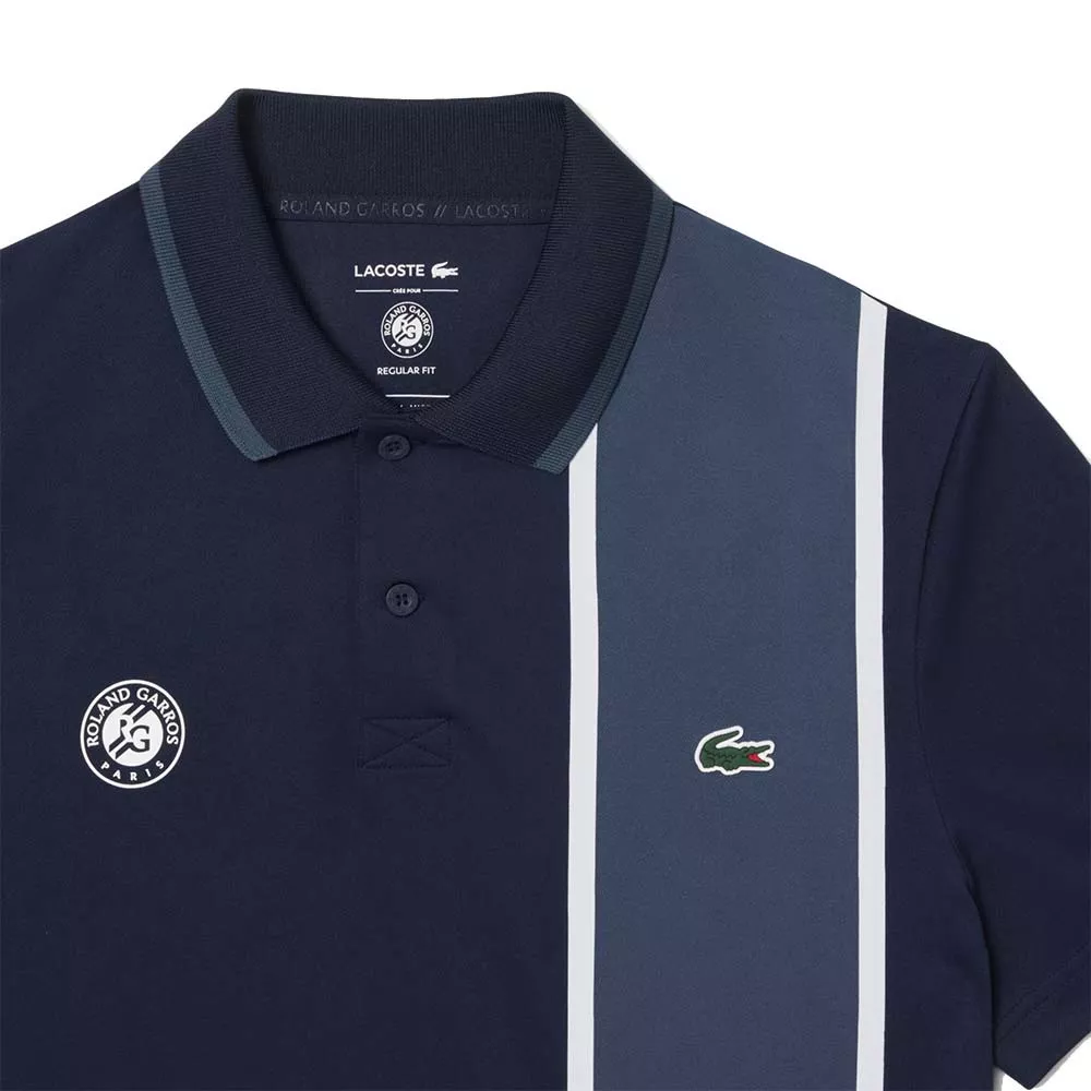 Lacoste Sport Roland Garros Navy Blue polo