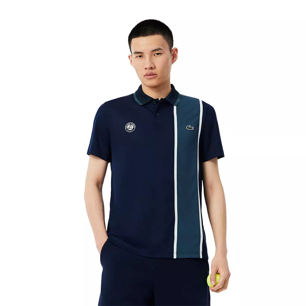 Lacoste Sport Roland Garros Navy Blue polo