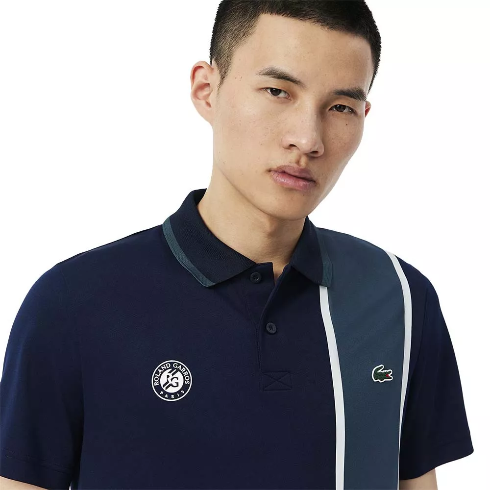 Lacoste Sport Roland Garros Navy Blue polo