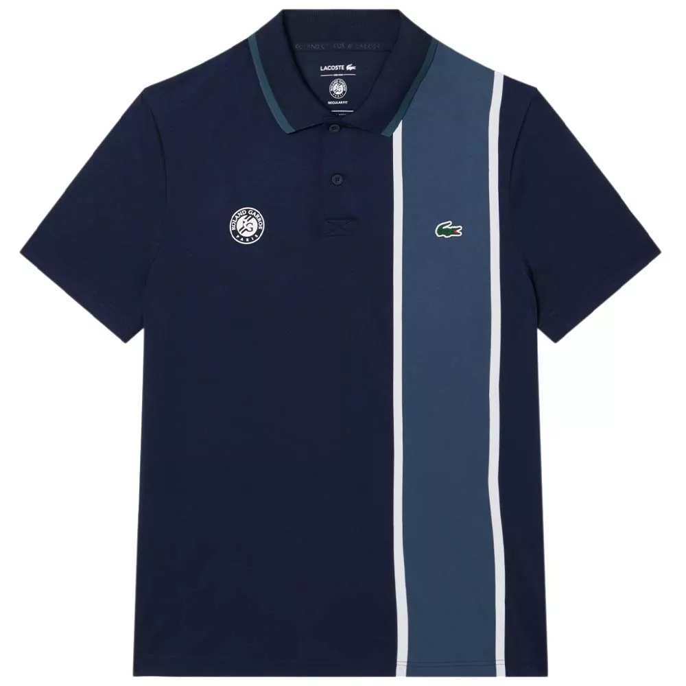 Lacoste Sport Roland Garros Navy Blue polo