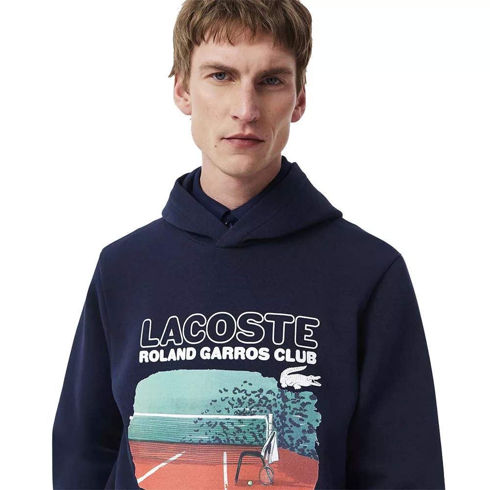 Lacoste Roland Garros Club Navy blue Hoodie