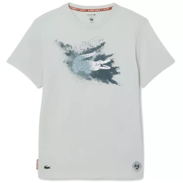 Lacoste Roland Garros Unisex Grey T-shirt