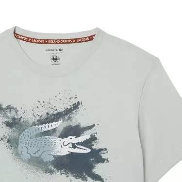 Lacoste Roland Garros Unisex Grey T-shirt