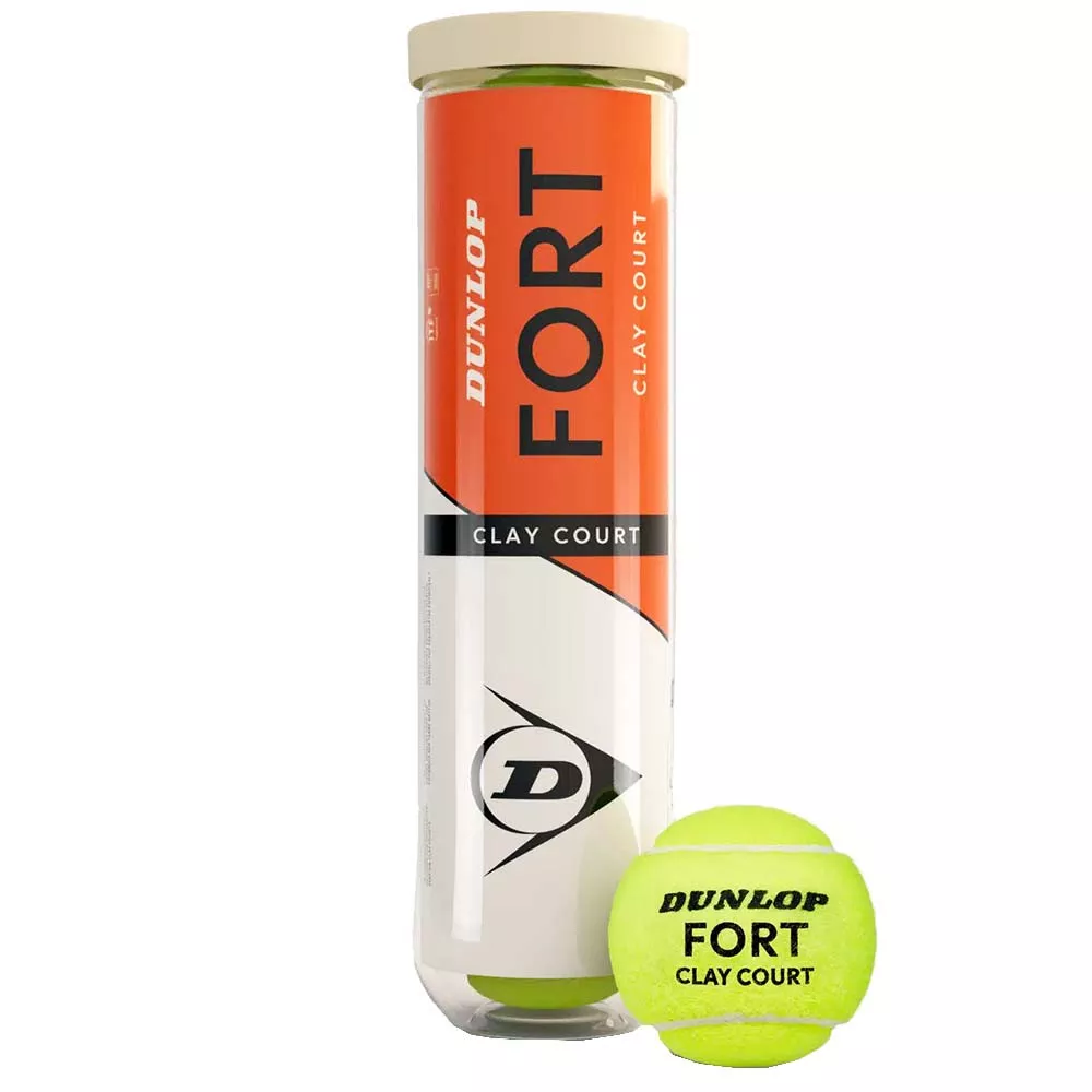Dunlop Fort Clay Court x4 Balls