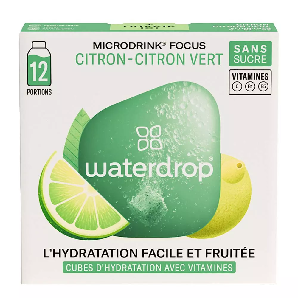 Waterdrop Lemon / Lime Microdrink x12