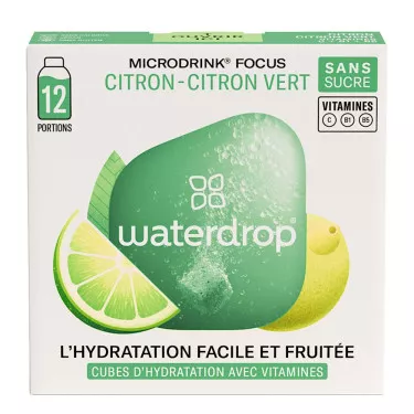 Waterdrop Lemon / Lime Microdrink x12