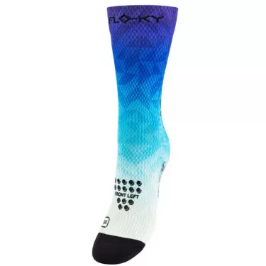 Floky S-MASH 3D FANTASY Bali Blue Compression Socks