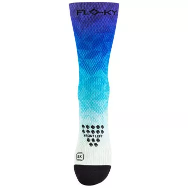 Floky S-MASH 3D FANTASY Bali Blue Compression Socks