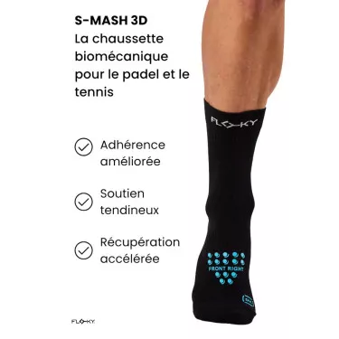Floky S-MASH 3D FANTASY Bali Blue Compression Socks