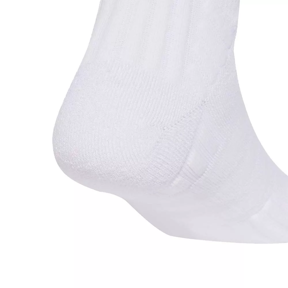 Adidas Tennis Cushioned Crew White Socks