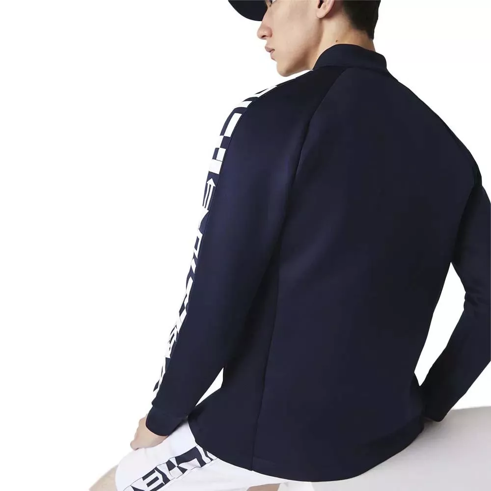 Lacoste Tennis Sportsuit zipped jacket Navy blue