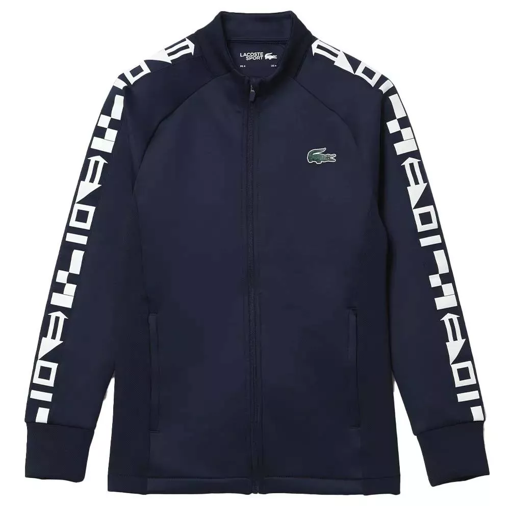 Lacoste Tennis Sportsuit zipped jacket Navy blue