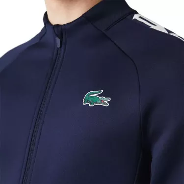 Lacoste Tennis Sportsuit zipped jacket Navy blue