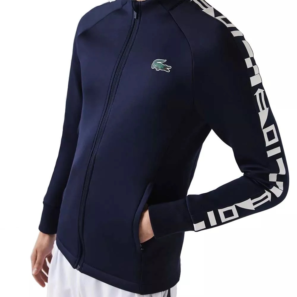 Lacoste Tennis Sportsuit zipped jacket Navy blue