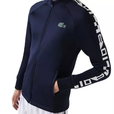 Lacoste Tennis Sportsuit zipped jacket Navy blue