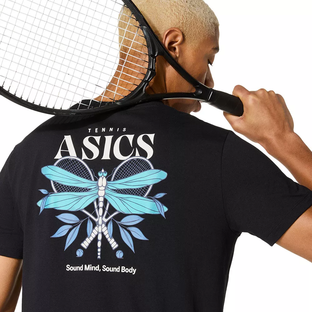 Asics Court Graphic T-Shirt White