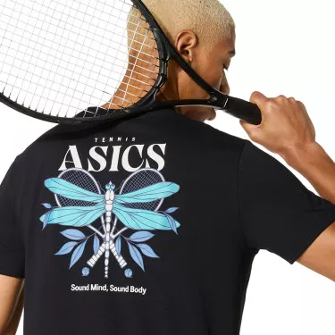 Asics Court Graphic T-Shirt White