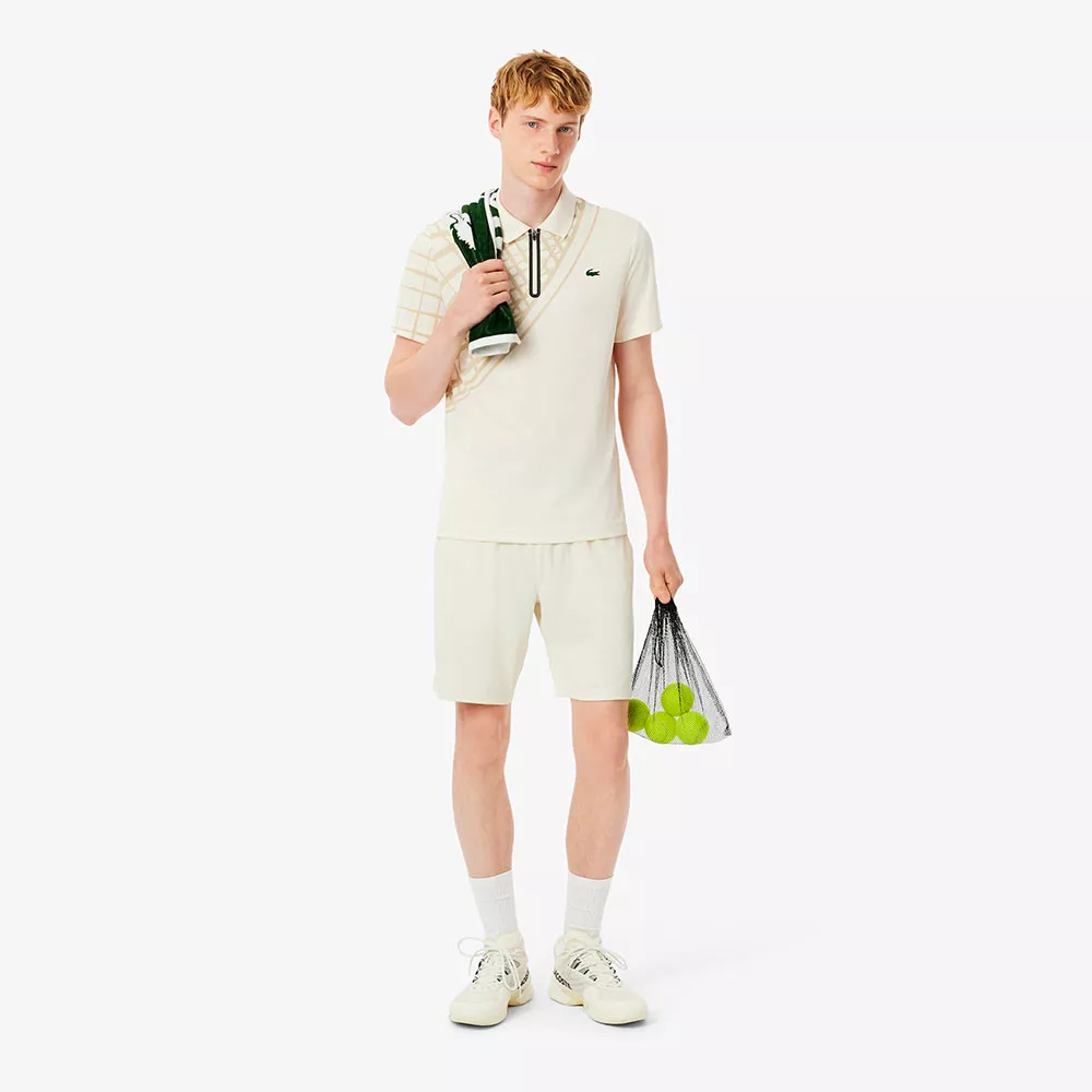 Short Lacoste Sport Green Khaki