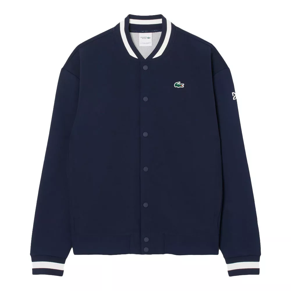 Lacoste Roland Garros Navy Blue Zip-Up Jacket