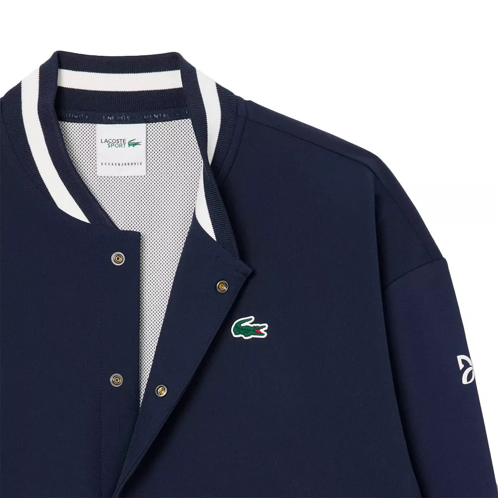 Lacoste Roland Garros Navy Blue Zip-Up Jacket