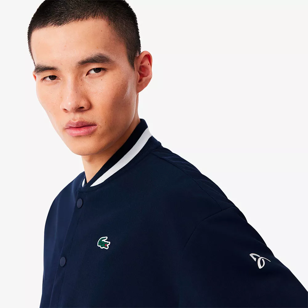 Lacoste Roland Garros Navy Blue Zip-Up Jacket