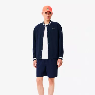 Lacoste Roland Garros Navy Blue Zip-Up Jacket