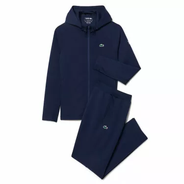 Lacoste Roland Garros Navy Blue Zip-Up Jacket