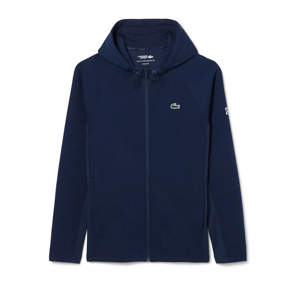 Lacoste Roland Garros Navy Blue Zip-Up Jacket