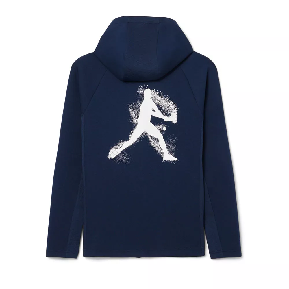 Lacoste Roland Garros Navy Blue Zip-Up Jacket