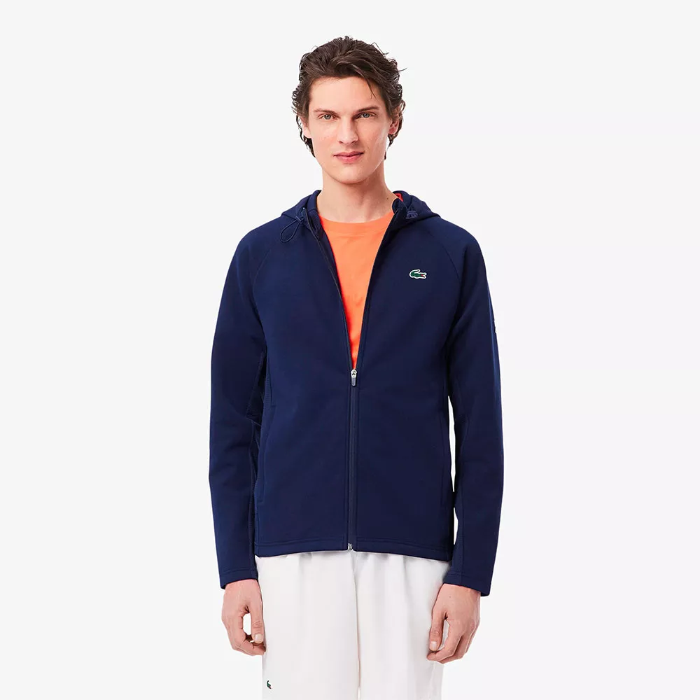 Lacoste Roland Garros Navy Blue Zip-Up Jacket